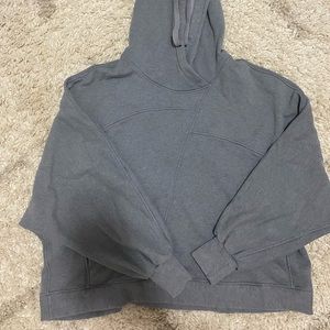 lululemon cropped hoodie sweatshirt